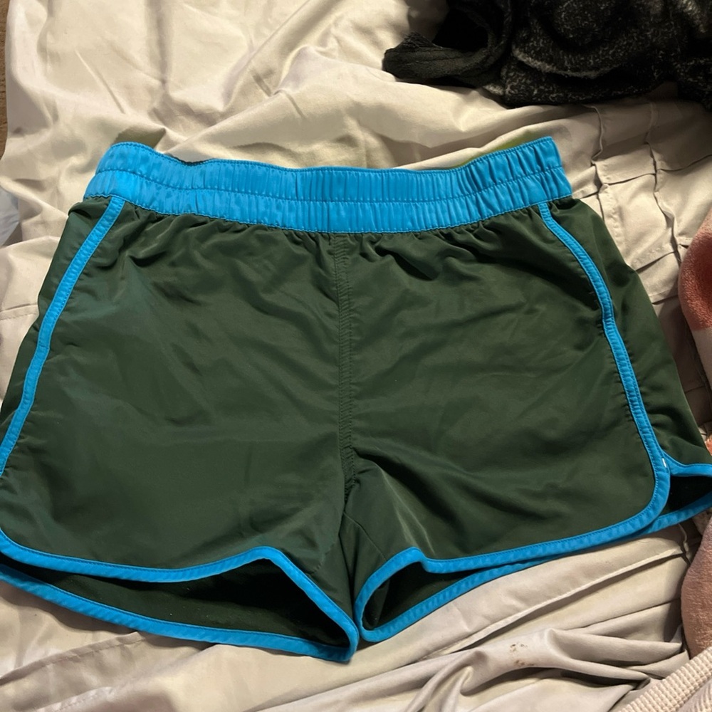 Women's KAVU Green and Blue Athletic Shorts